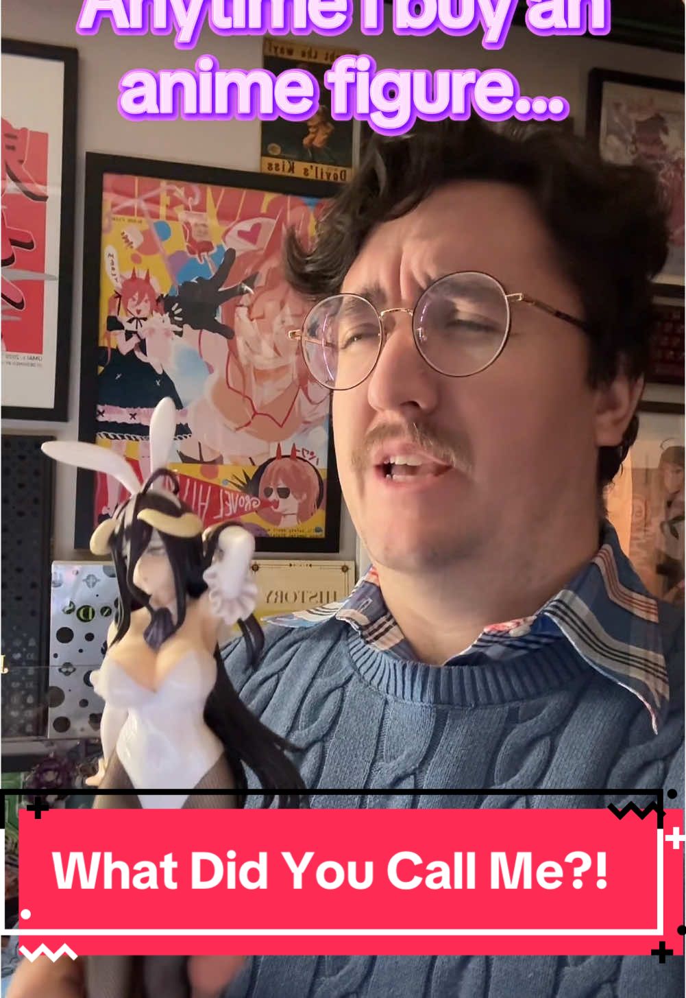 I made this before work, get over it #animefigure #animecollection #animefigurecollection #animecollector #animetok #bakaco 