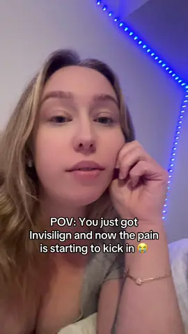 When does the Invisilign pain stop? #invisilign 