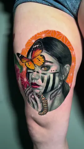 When each tattoo you do becomes your new favorite 🔥 Every time I say ‘this is my best work,’ the next one proves me wrong. #sandiegotattooartist #tattooartist #portraittattoo 
