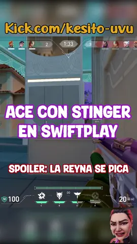 Me hago un ace con stinger y la reyna enemiga se pica :(. Kick.com/kesito-uvu #streaming #Valorant #valorantgaming #valorantfunny #valorantclip #valorantmemes #parati #kickstreamers #kesito-uvu#parat#valorantclips #fyp #kick