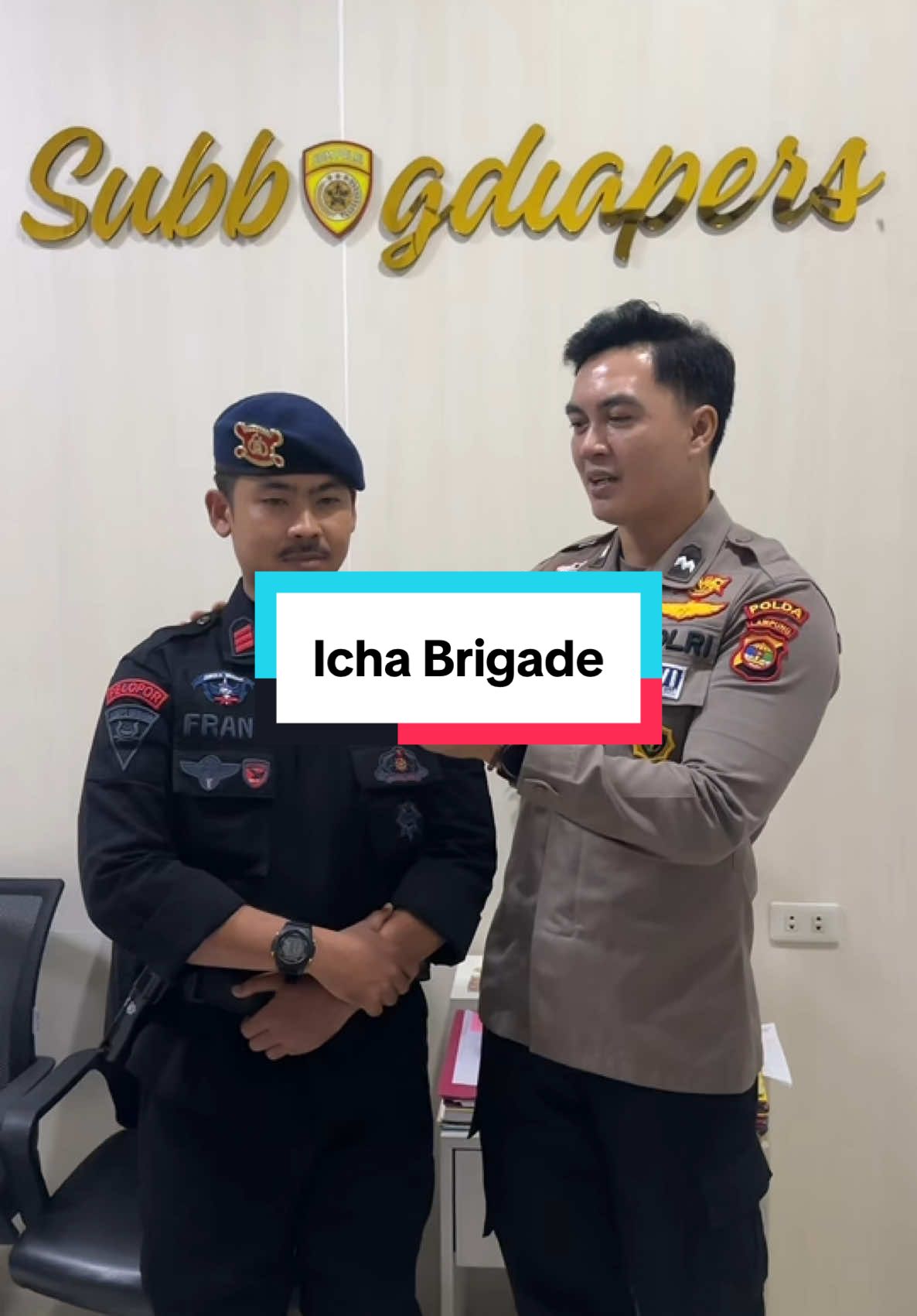 Ketemu suami nya mbak ICHA BRIGADE 🫡😩