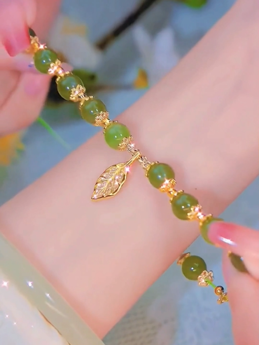 Gelang Giok Super Mewah & Elegant #gelang #lucu 