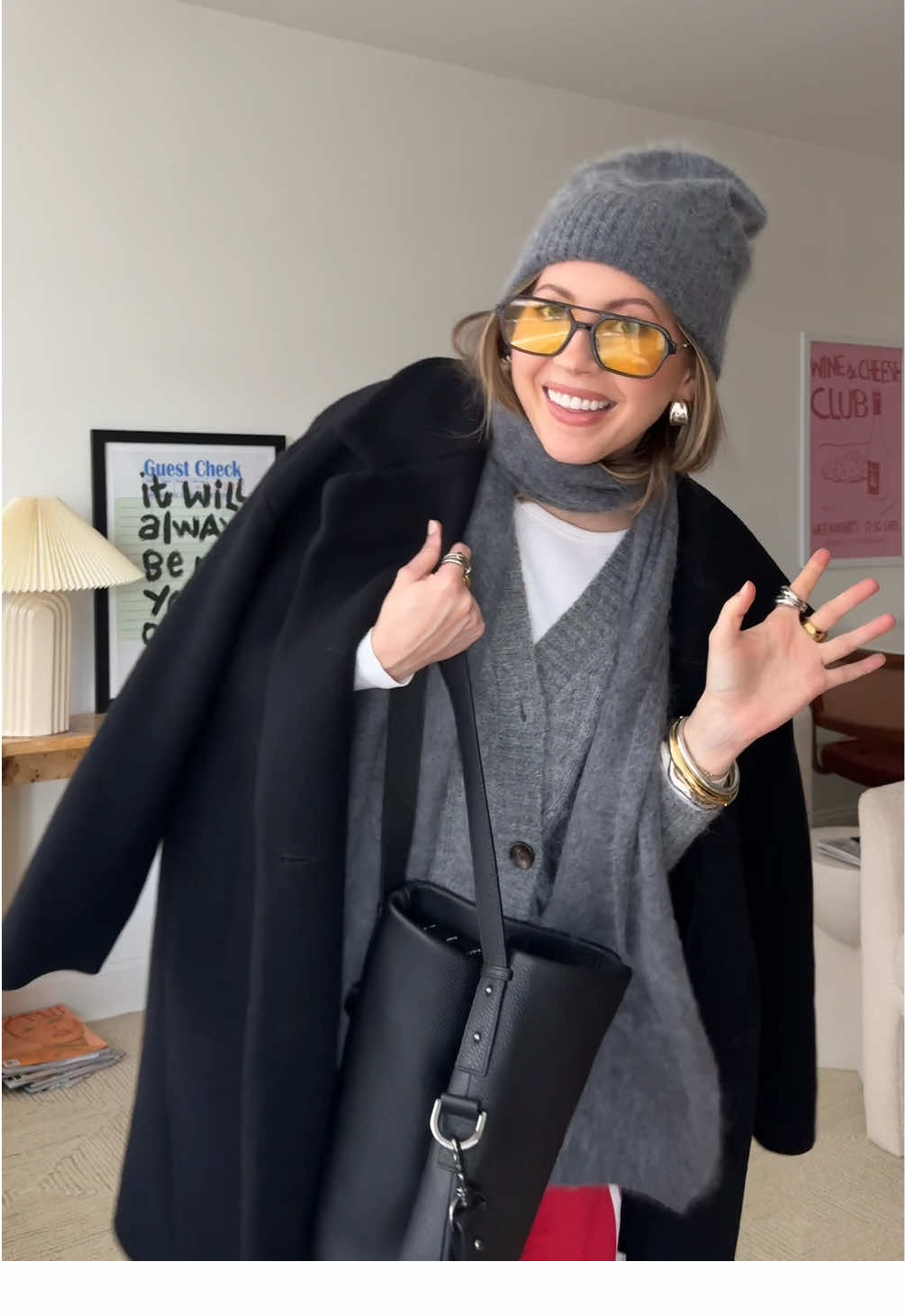 Accessories before anything else 👏🏼👏🏼👏🏼 #OOTD #outfit #outfitinspo #personalstylist #stylingtips #winterfashion #style #fashiontiktok @JENNY BIRD @Fifth and Ninth @Everlane @FIND ME @Modern Citizen @Status Anxiety. @STAUD 