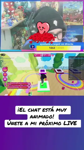 Comparto este momento en el que el chat estaba muy animado. ¡Únete a nosotros en el próximo LIVE!#tiktoklive #livehighlights #gamingespañol #cosasquepasanenloslives #garnerigamplays #Recuerdos @nikushime 