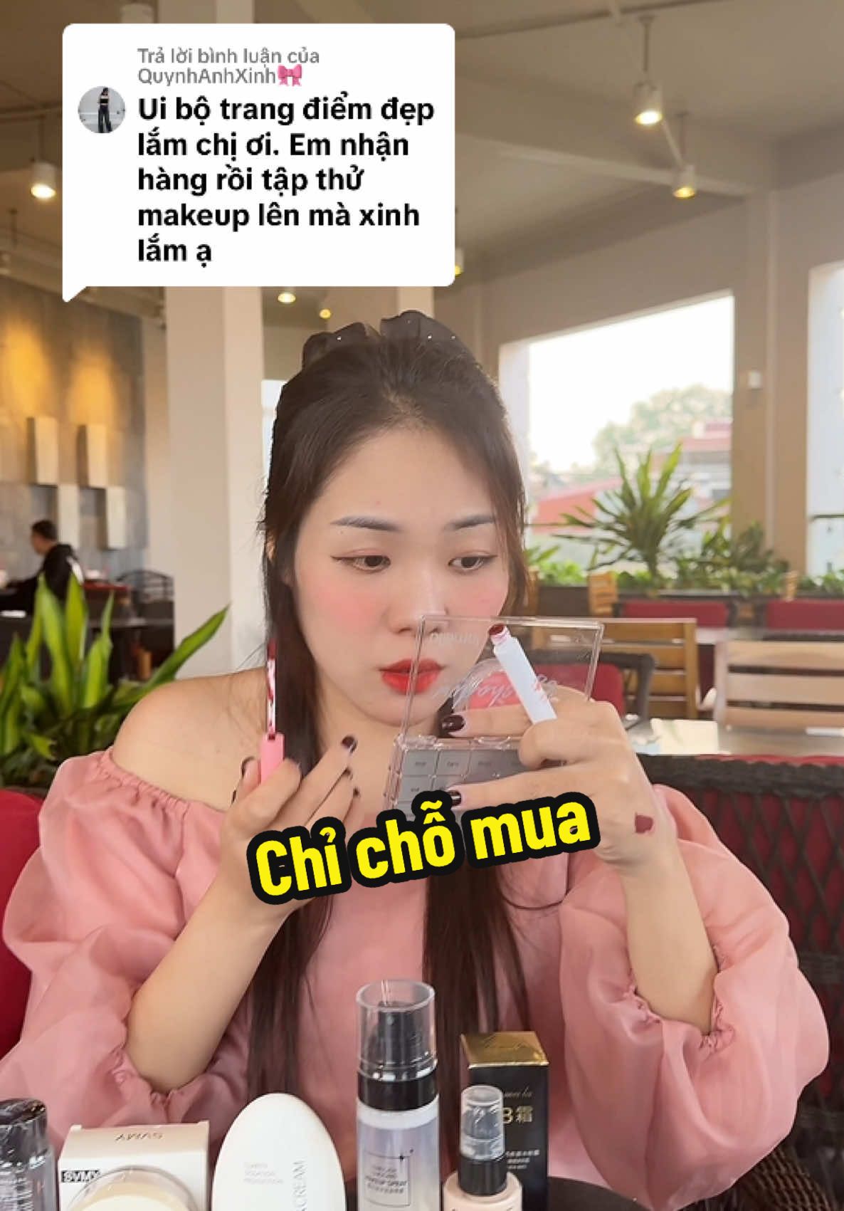 Trả lời @QuynhAnhXinh🎀 Bộ trang điểm makeup 20 món giá rẻ #trangdiemcanhan #makeup #botrangdiem20mon #trangdiem #xuhuong 