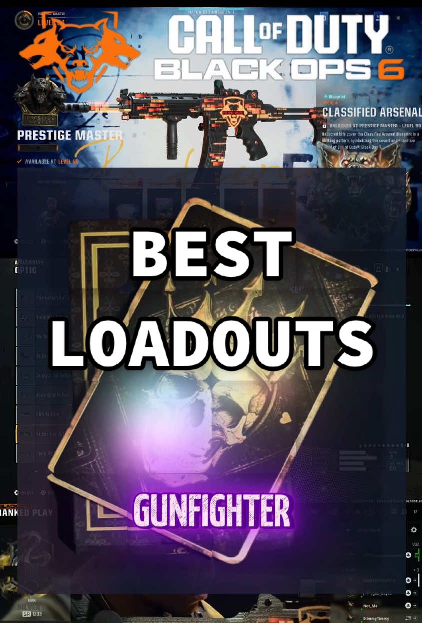 Black Ops 6: Wildcards Best Gun Fighter Loadouts #callofduty