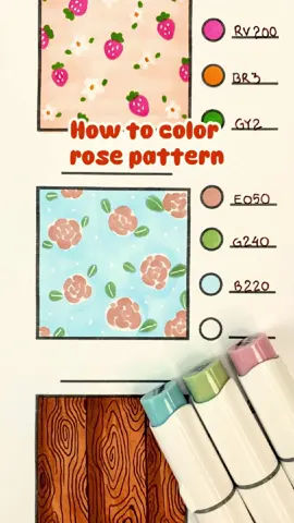 How to color rose pattern 🌹 #coloringbook #adultcoloringbook #cozycoloring #coloringforfun #cozyspacecoloring #coloringtutorial 