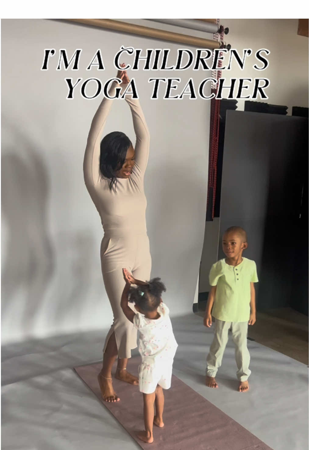 Children’s yoga is literally just fun & love 😊 #childrensyoga #yoga #mommyandme #meditation #socialemotionallearning 