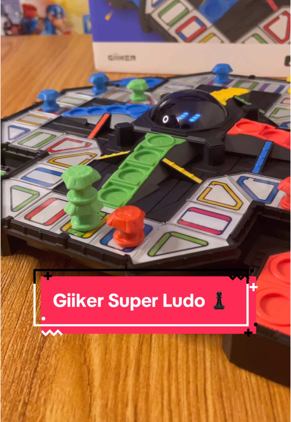 The Classic game is back 🚀 Some people may know it as Sorry, and others as Ludo. But there is a new version that is more advanced than ever. This super ludo version created by @GiiKER has a space theme and layout like none other. You got awesome little components and a beautiful geometric board. The dice rolling is handled by the middle, where you just tap and then it rolls!  The cool part is that there are now 6 random events that can happen. Most of the time they are good, but sometimes they can be disastrous! ☄️ There’s a code that you can use right now for a discount on super ludo. It’s tiktok15 The game will be in bio! #boardgames #GameNight #tabletopgames #classic This video is Sponsored 🥳♟️
