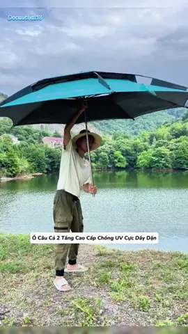 Ô Câu Cá 2 Tầng Chống Uv Cao Cấp Chỉ Từ 2xx #vietdocau #caucagiaitri #docauca #docau #phukiencauca #cauca #câucá #fishing #ocauca #ocauca2tang 