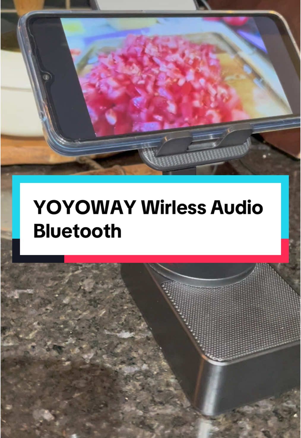 YOYOWAY Wirless Audio Bluetooth speaker with power Bank #cargador #speaker #basedetelefono #yoyoway #cocina #alberca #garage #deals  # tiktokshop   #TikTokShopJumpStart #TikTokShopLoveAtFirstFind #Fashionlookbook 