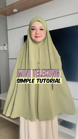 laaa senang je pakai Maleeka ni 😆 #minitelekung #telekungumrah #tudungumrah #tudunglabuh #zihaluv #fyp 
