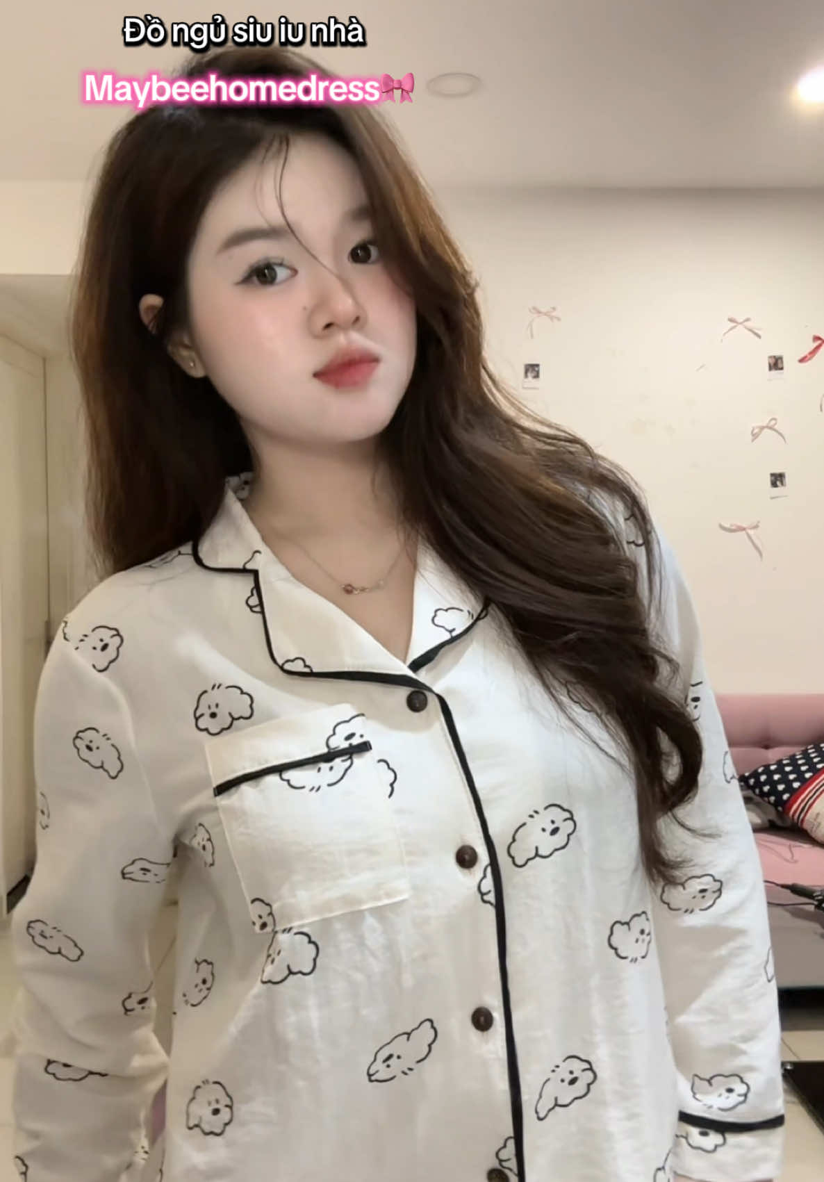 Ai cao mà sợ đồ ngủ ngắn thì thử em này nhaaa #maybeehomedress