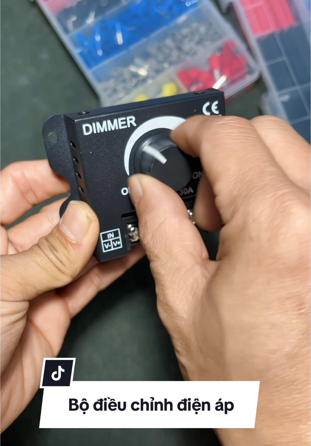 Bộ điều chỉnh điện áp DC 12 - 24v 30A dùng điều khiển độ sáng, tốc độ. #bodieuchinhdienap #bodieuchinhtocdo #chietap 