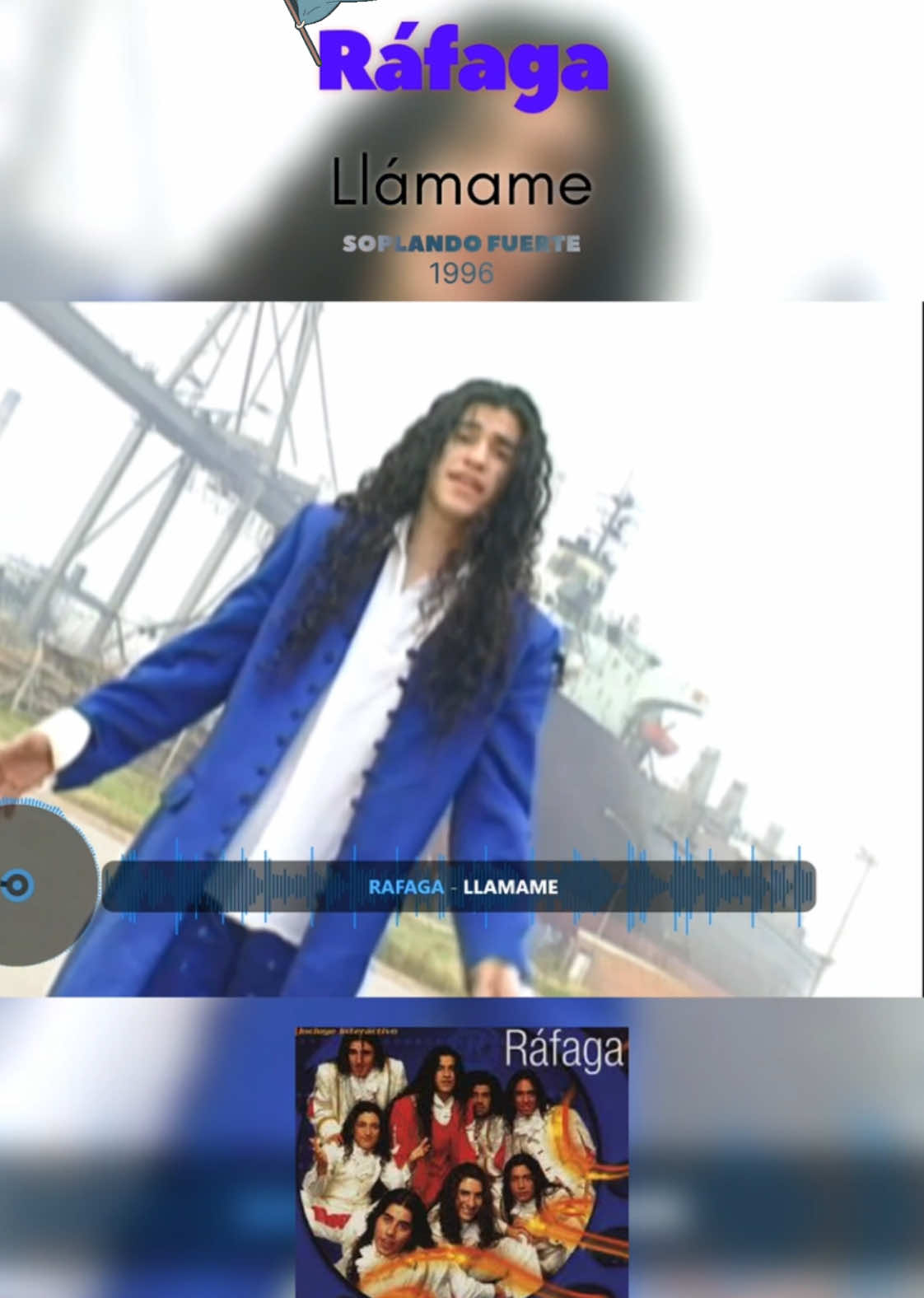 Rafaga - Llamame Musica tropical de argentina para bailar. . . . . #rafaga #cumbiaargentina #cumbiatropical #musicatropical #retromusic #Cumbia #cumbiadelrecuerdo #musicabailable #musicavieja #latinmusic #oldmusic #argentinamusic #musicadelrecuerdo #musicadelabuena #parabailar #90smusic #90s #musicadelos90 