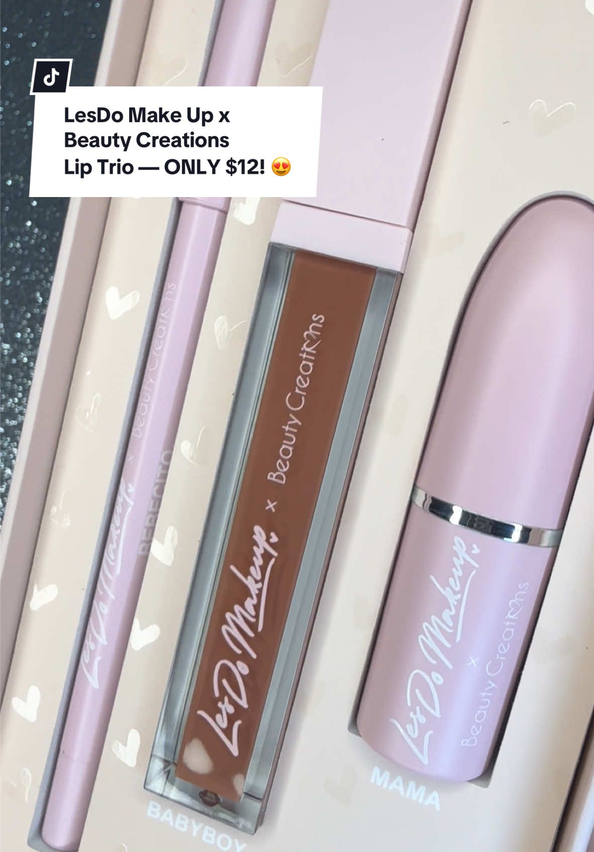 Les Do MakeUp x Beauty Creations Mi Vida Lip Trio on Sale for only $12! 😍 Get yours now! #lesdomakeup #beautycreations #liptrio #mividaliptrio #beautycreationscosmetics 