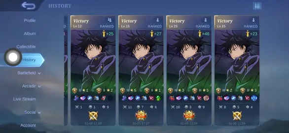 #julian #fushiguromegumi #mlbb #ml #winstreak #mlcreator #fyp 
