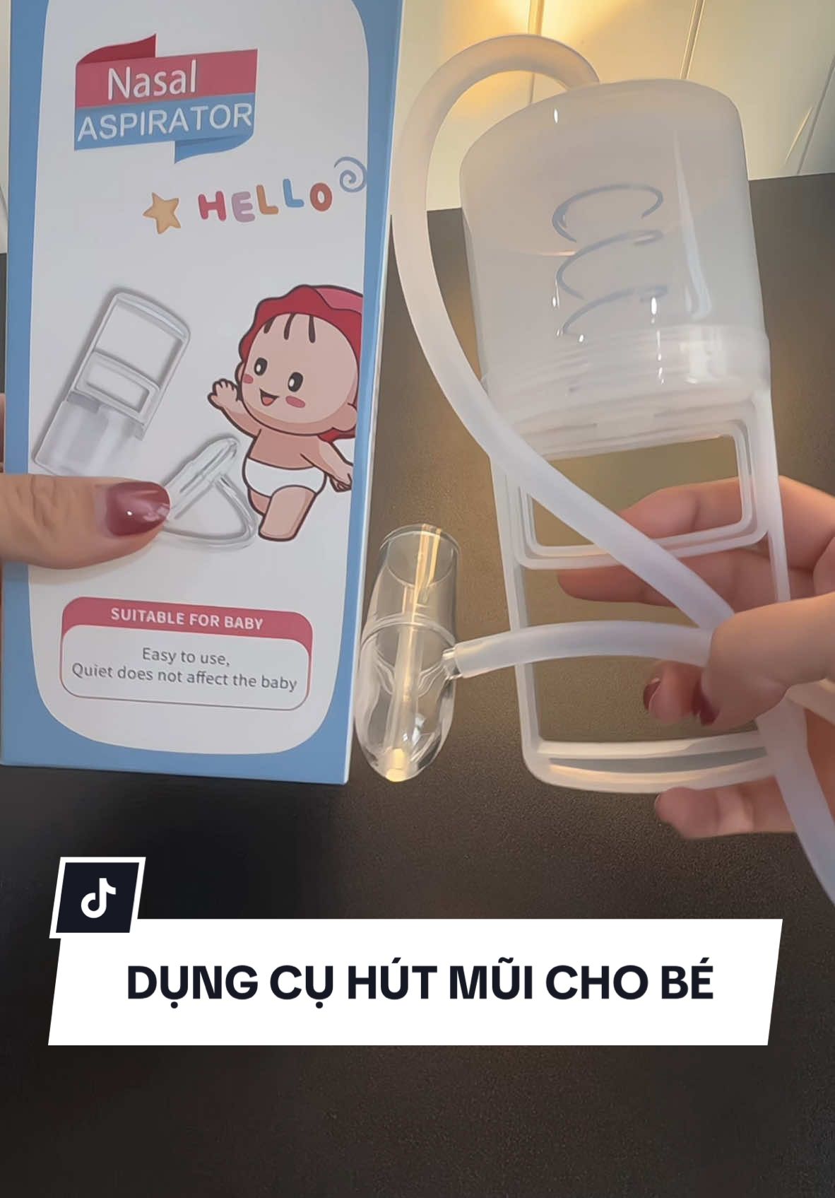 Dụng cụ hút mũi kéo tay cho bé #xuhuong #muataitiktokshop #hutmui #dungcuhutmui #dungcuhutmuichobe #mevabe #bimsua #bearthegioidochoi 
