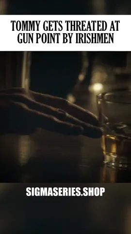 Tommy gets threatened at gunpoint by an Irishman #tommyshelby #peakyblinders #sigmaseries 