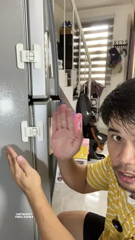 Refrigerator Door Closer, Safety-Lock #refrigerator #safetylock #refbuckle #doorlock #ref #homebudols #doorcloser 