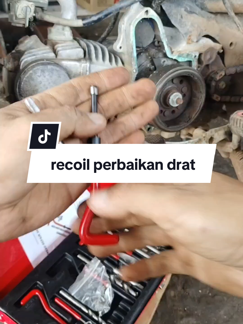 Membalas @ajisruswanda1 recioil set perbaikan drat baut dol #bautpatah #bautdol #recoil 