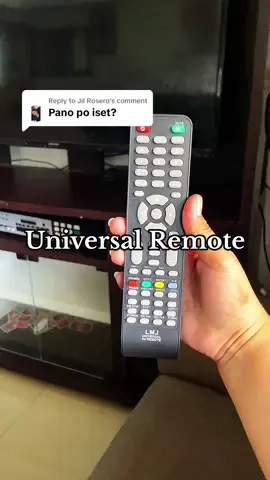 Replying to @Jil Rosero #universalremote #universal #remote #tvremote #trending #fyp 