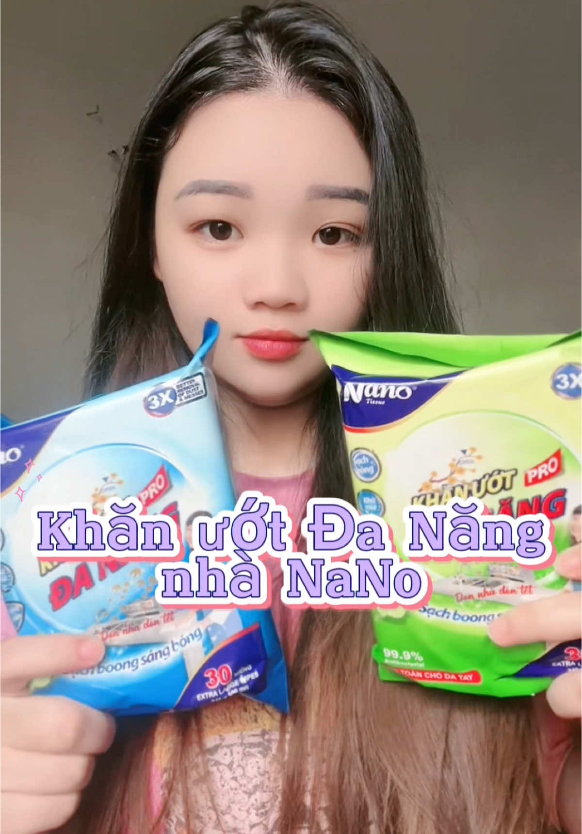 Khăn ướt đa năng dành cho các bà nội trợ vừa tiết kiệm vừa tiện lời nè #nanotissue #samtetbaovui #khanuotdanang 