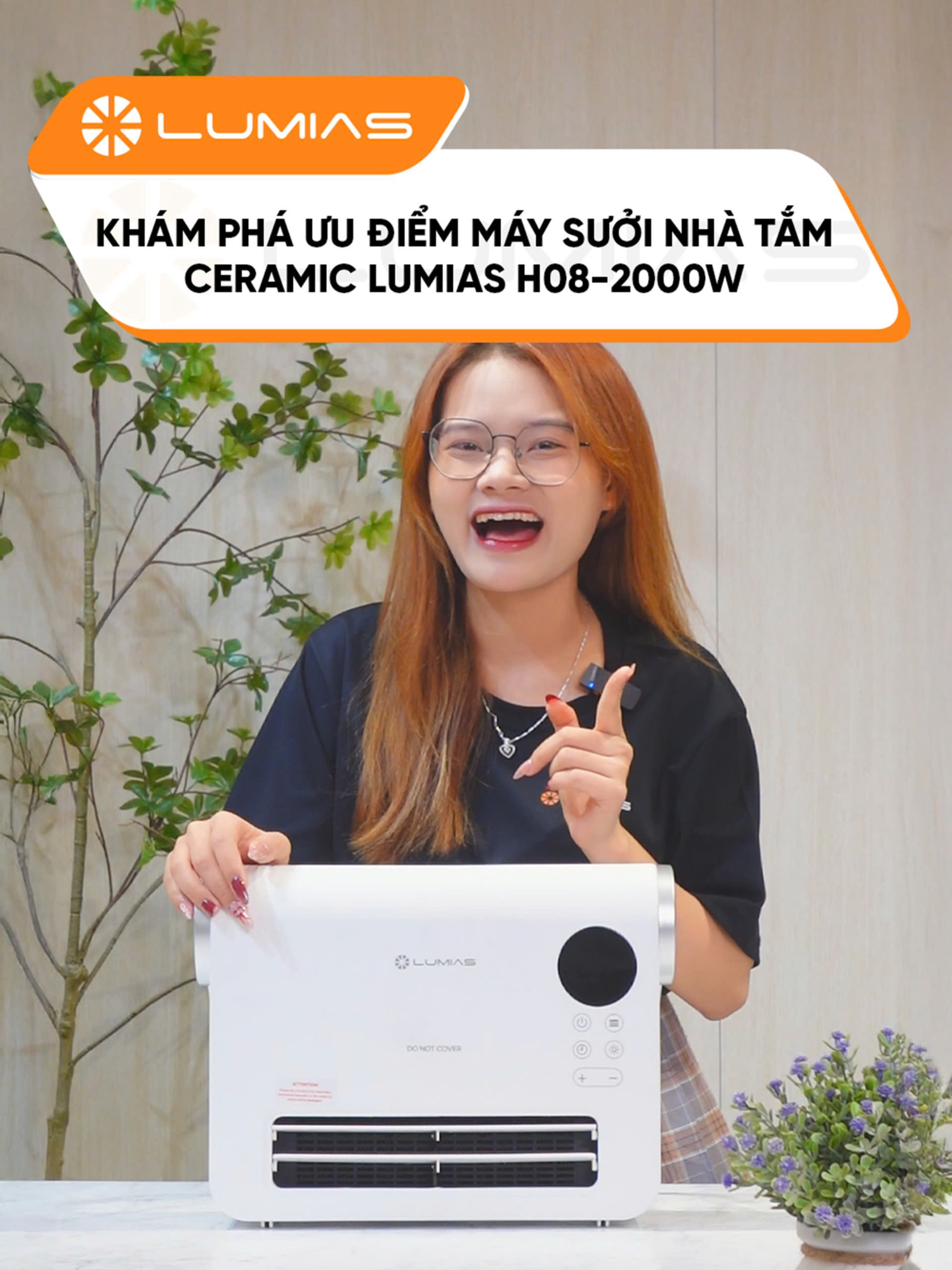 Khám phá ưu điểm của máy sưởi nhà tắm Lumias Ceramic  #hoplongecommerce #giga #lumias #maysuoinhatam #maysuoidanang #tiktok #trending #xuhuong #fyp