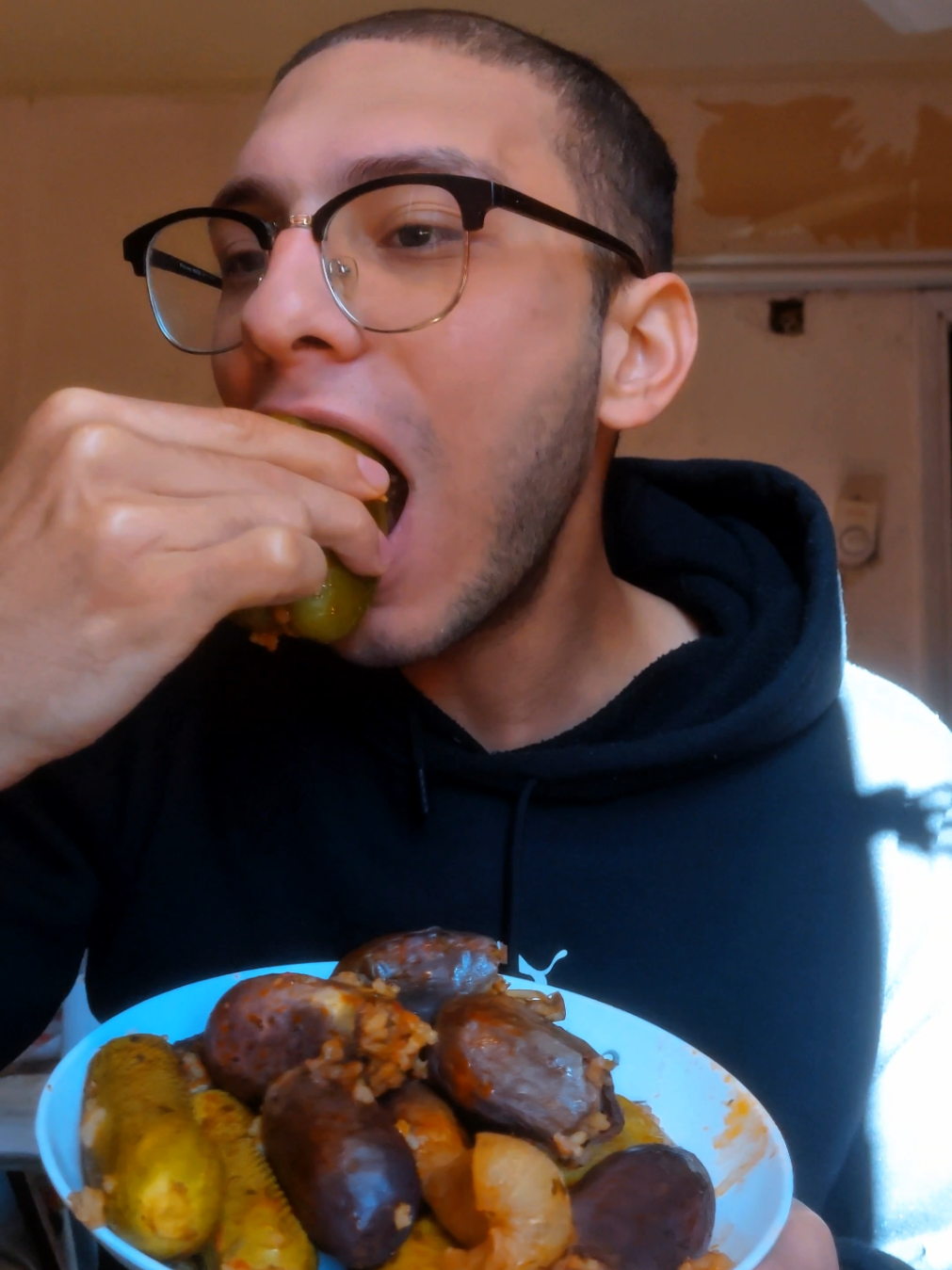 اقسم بالله ايدي نضيفه 😂😂 #محشي ❤️