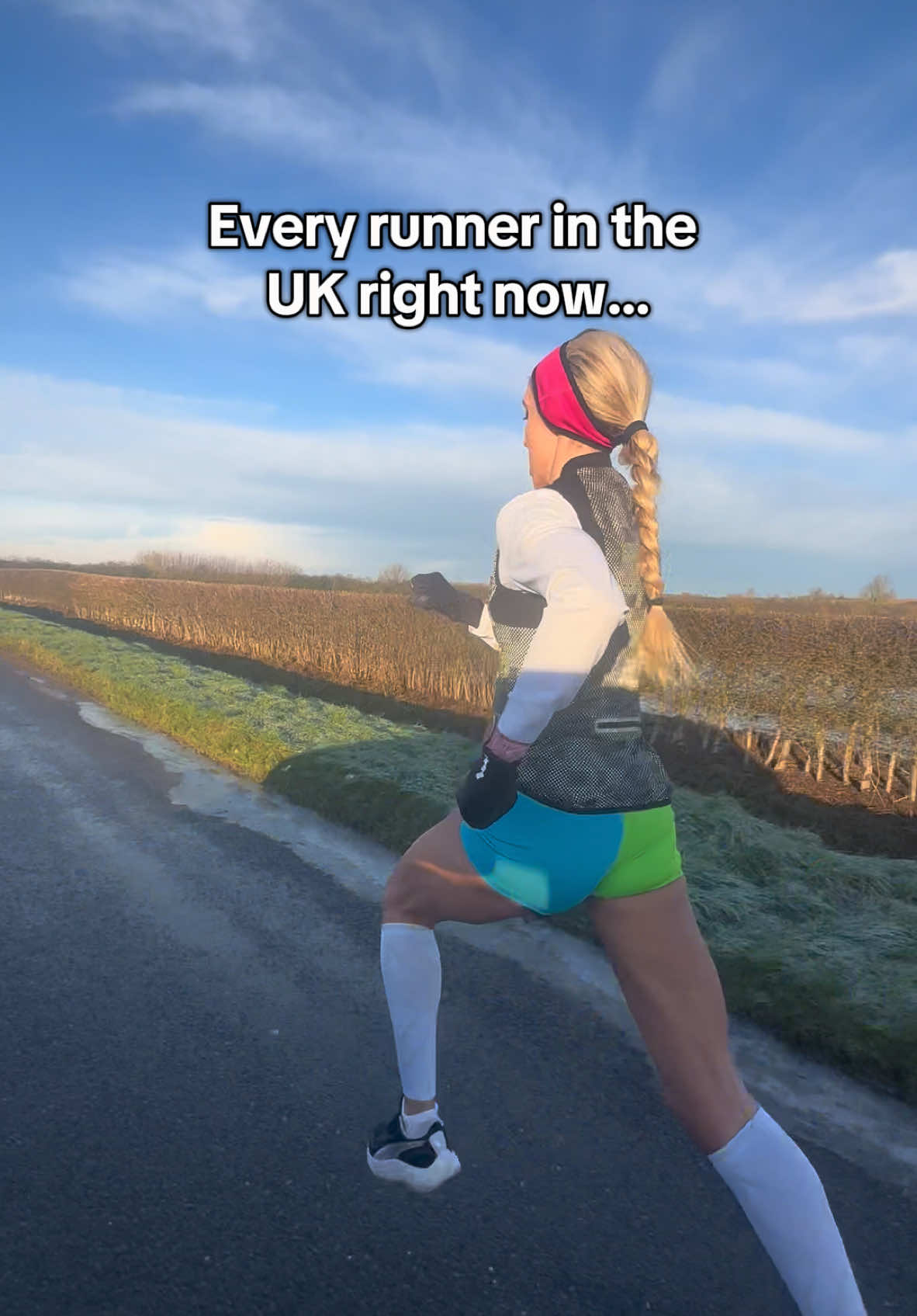 Every runner in the UK this week, but spot the northern runners - we will still be wearing shorts 🤪 #run #runner #runtok #runningtok #Running #athlete #winterarc 