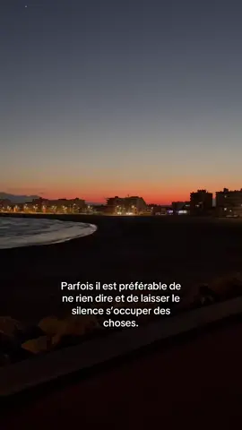 Le silence = la tranquillité. #pourtoi #fypag #silence #realife #citation 