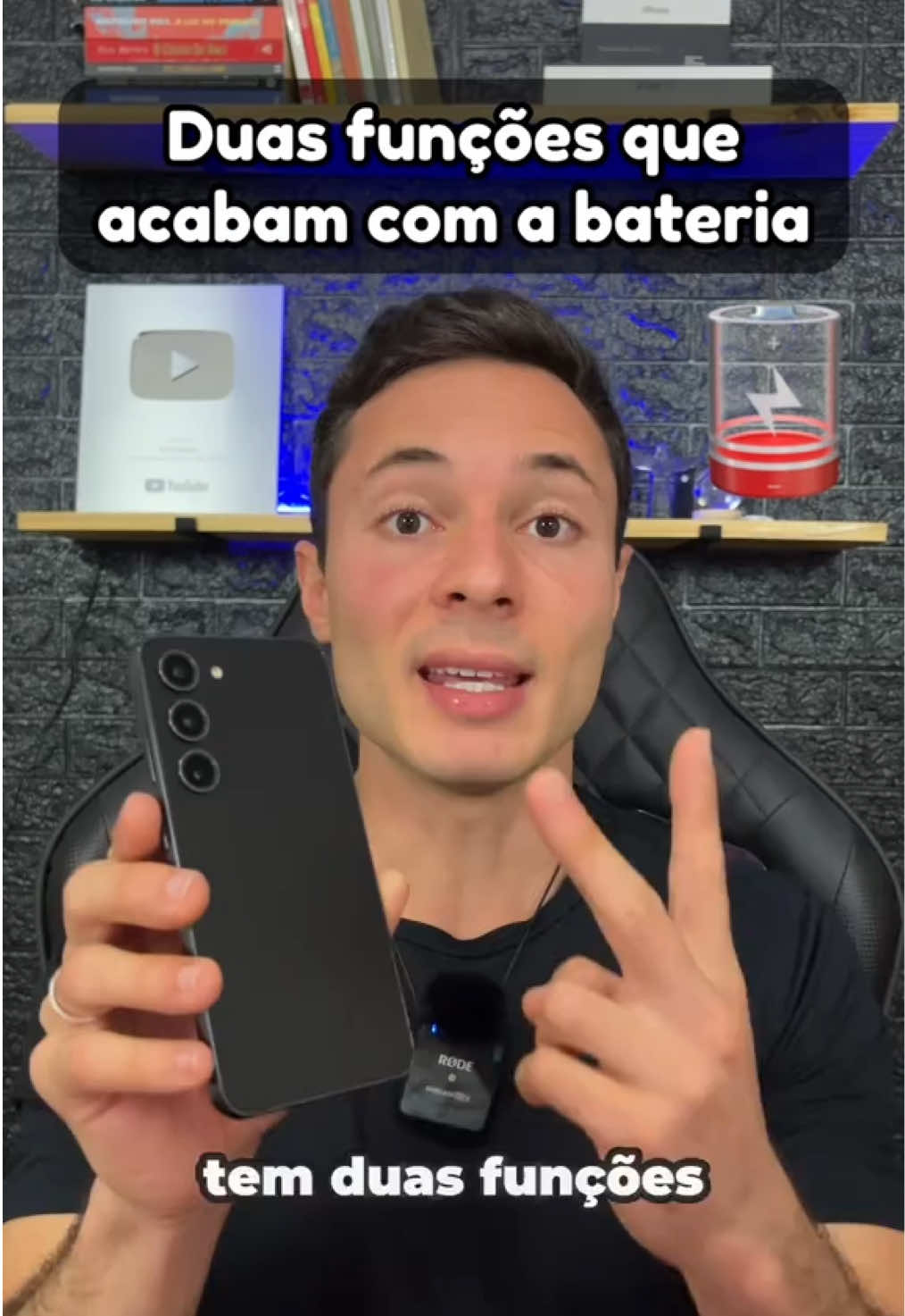 Como fazer a bateria do celular durar mais 📲 . . . #dicas #celular #smartphone #android #androidtips #techtips #dicasdecelular #dicasetruques #mobiletips #guicassiri 