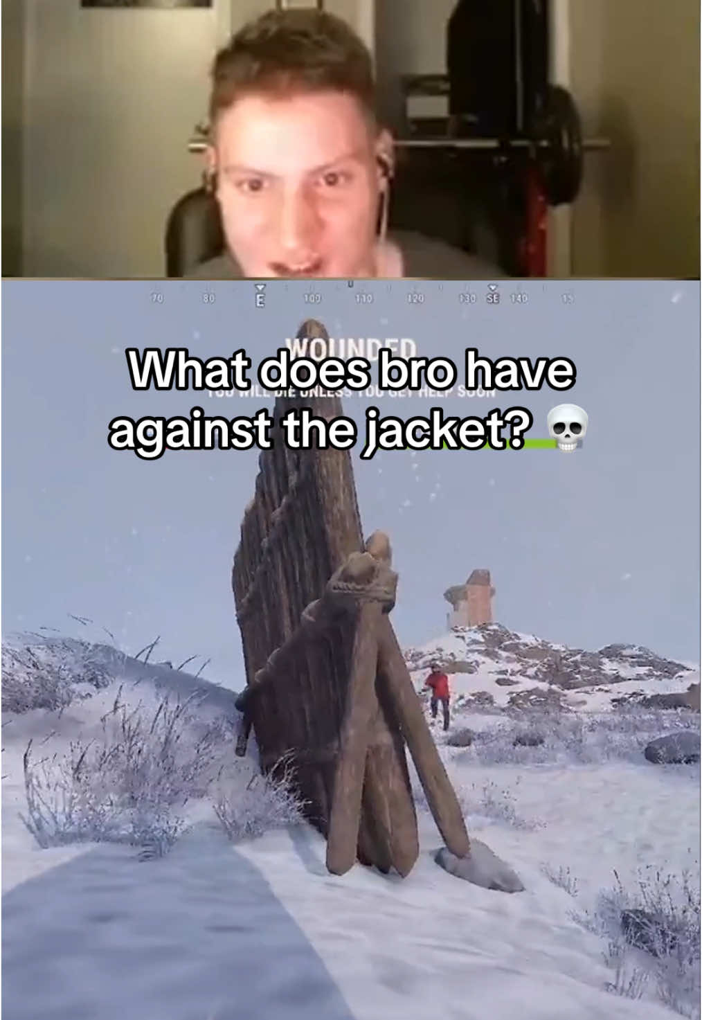The way he peeks around the wall to see the red jacket 💀 #vincentsmg #rust #rusttok #rustpc #rustconsole #rustclips #rustgameplay 