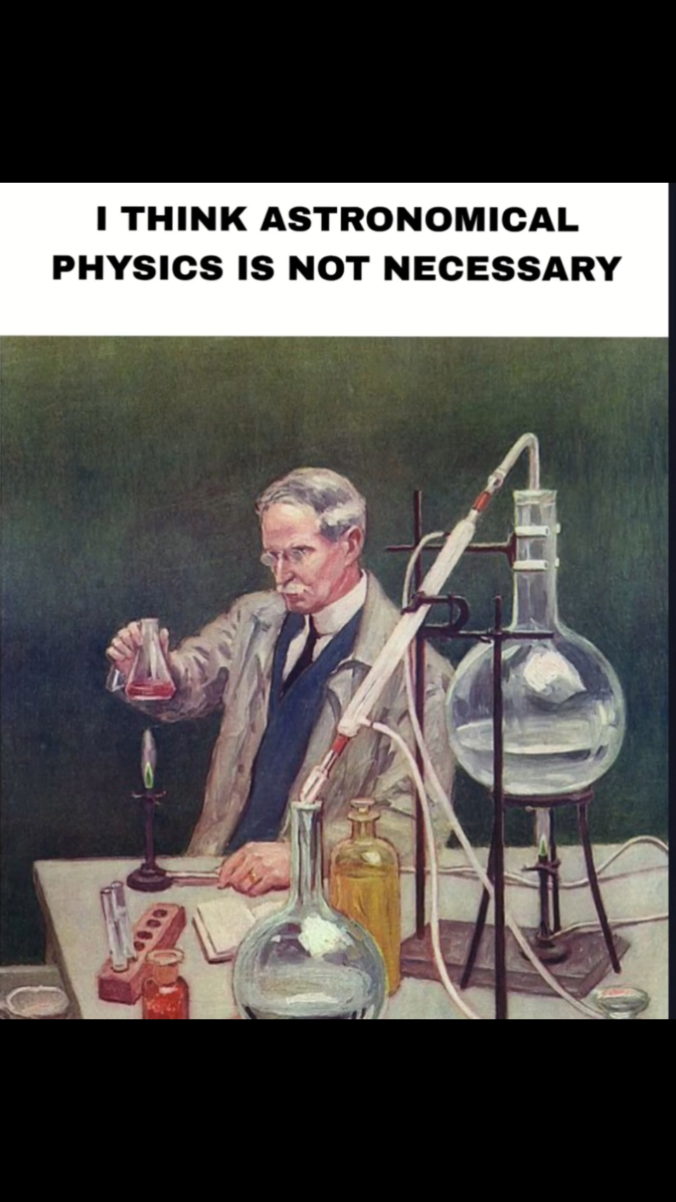 #In fact, astronomical physics plays an important role in understanding the universe and the various phenomena that occur in it. Although it may not seem directly related to everyday life, this science provides many benefits, such as: 1. **Understanding the Universe**: Astronomical physics helps us understand the origin, structure, and evolution of the universe, including stars, planets, galaxies, and black holes. 2. **Technology and Innovation**: Many of the technologies we use today, such as GPS, communication satellites, and medical imaging systems, are developed based on the principles of physics and astronomy. 3. **Predicting Natural Phenomena**: The study of astronomical physics helps us predict and understand natural phenomena such as eclipses, solar storms, and the potential for asteroid collisions with Earth. 4. **Inspiration and Education**: Astronomy is often a source of inspiration for many people, especially the younger generation, to pursue careers in science, technology, engineering, and mathematics (STEM).  5. **Space Exploration**: Astronomical physics is the foundation of space exploration, which not only satisfies human curiosity but also opens up opportunities for the discovery of new resources and the possible colonization of other planets. So, while it may not be immediately apparent, astronomical physics has a significant impact on our lives and the future of humanity. #Astronomy #alberteinstein #physics #space #nasa  prst:@sanooo.333 