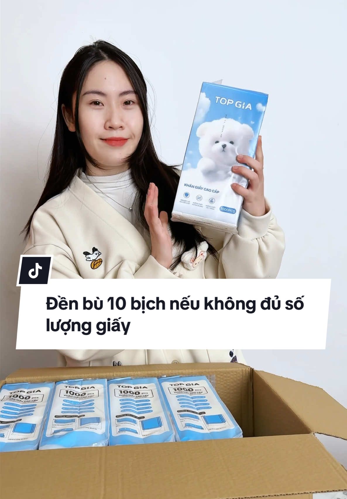 Mua giấy TopGia là các bác yên tâm nha #unboxing #unbox #khangiaytopgia #khangiay #giayrutgiagia #tietkiem #tienloi #antoan #topgiahcm #topgia 