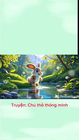 Truyện chú thỏ thông minh. ##CongngheAI #congngheai #giaovienmamnon 