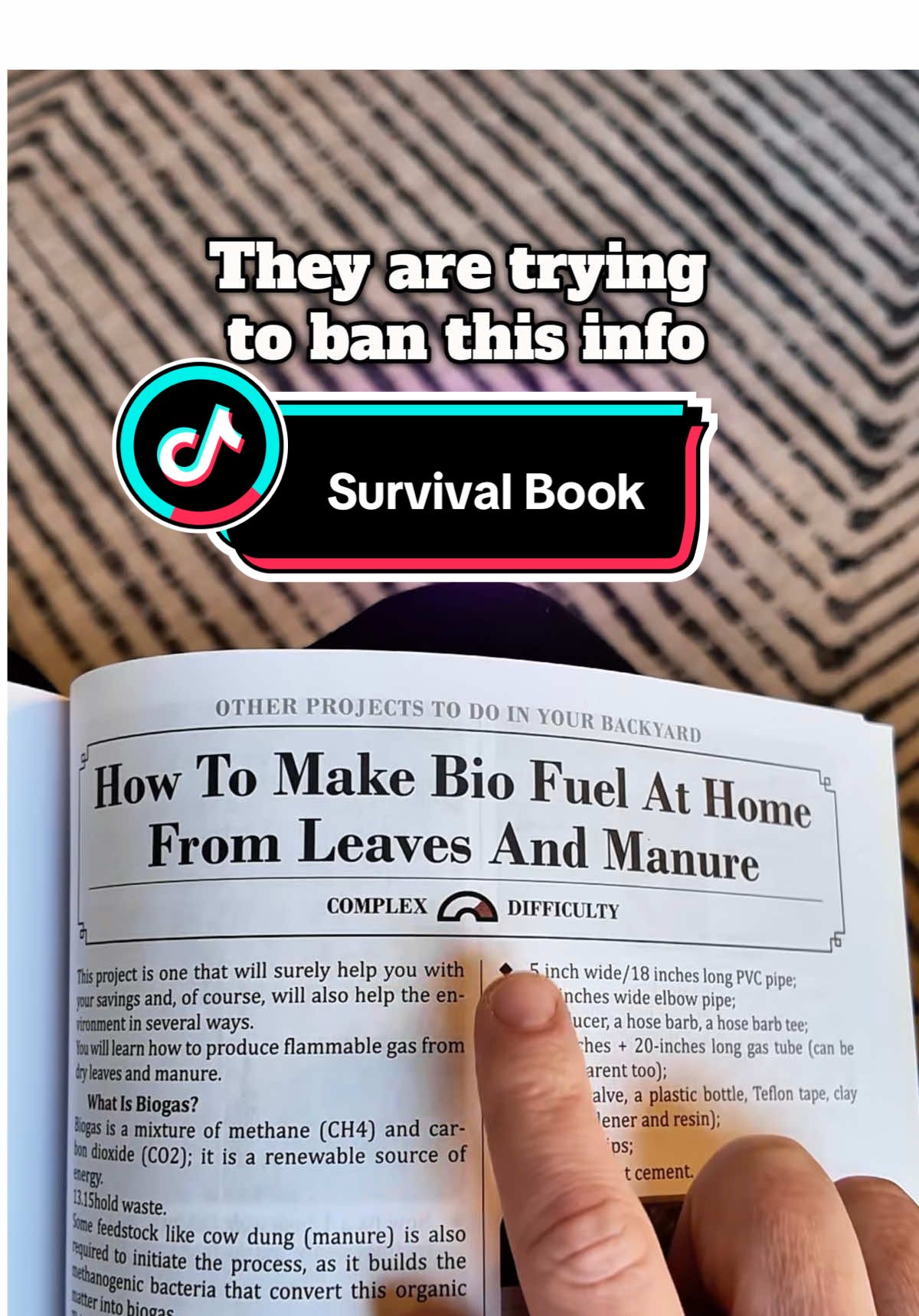 Get this survival book while it’s still available. Essential to have something like this. #nogridsurvivalprojects #prepper #survival #survivalskills #survivalbook #DIY #diyproject 