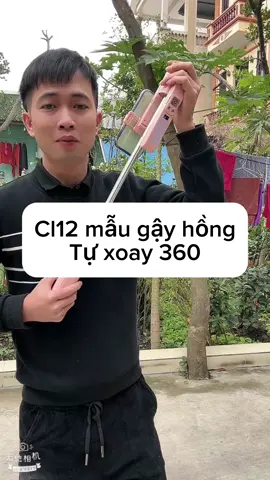 Gậy CL12 tự động xoay 360 gập gọn 30cm#chuanmylinh #cl12 #gayxoay360 #chanquay360 
