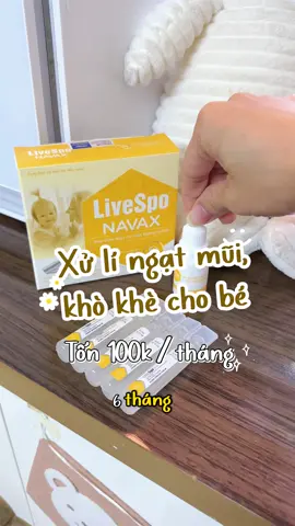 LiveSpo Navax nhỏ mũi lợi khuẩn cho trẻ em và cả người lớn nè.. Tết gần đến rùi các mom nên bảo vệ sức khoẻ cho con vì Tết đến con là trụ cột chính cho gia đình mà kakaka 🥰✨  #livesponavax #loikhuan #taimuihong #nhomuihonglivesponavax #xuhuong #mejunreview 