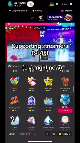 W #fyp #Jinzi #support #streamers #gift #foryoupage 