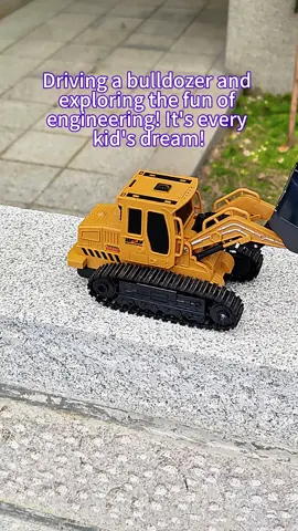 Driving a bulldozer and exploring the fun of engineering! It's every kid's dream!#bactoschool #summerhoildayse #TikTok made menial #fyp #BigSavingDay #Spotlight #FestiveSale #festivesale #foryou #spotilight 