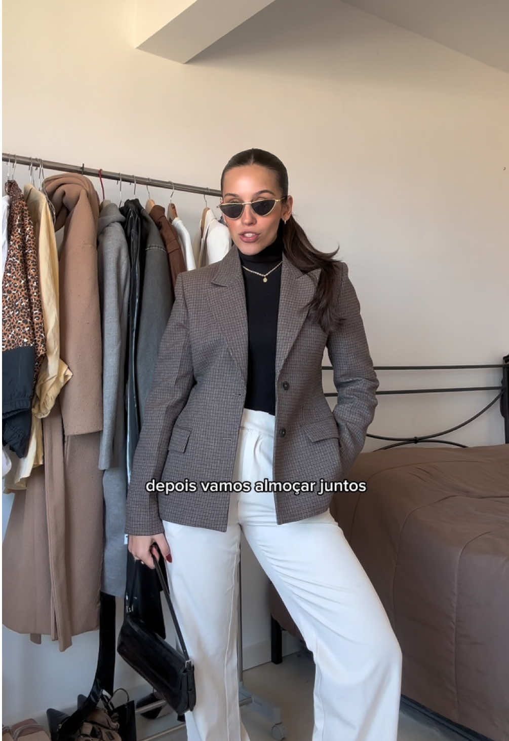 Look corporate para um dia nenhum pouco corporate 🤭 bom dia divas!!!!!