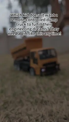 Which kid doesn't want a remote-controlled dump truck to fulfill their engineering dreams? They need a gift like this anytime!#Spotlight #FestiveSale #festivesale #rspotilight #christmas#giftsforboys#TikTokshop