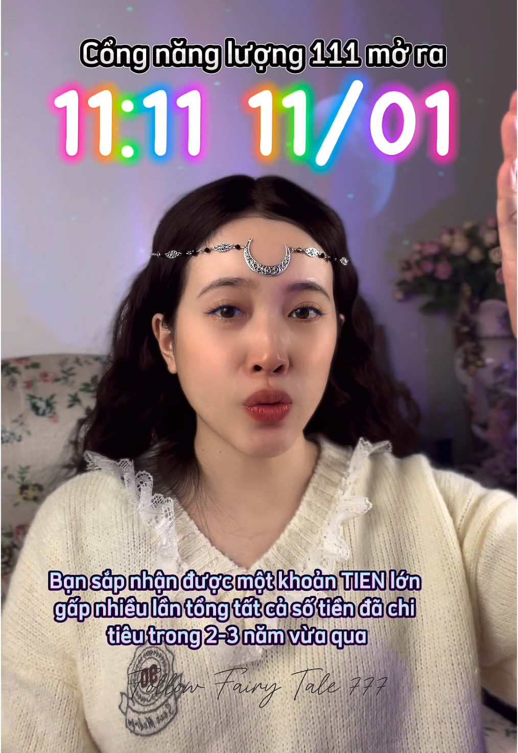 ( ĐÓN NHẬN NĂNG LƯỢNG TỪ CỔNG NĂNG LƯỢNG 111 ) Nếu bạn xem được video trước 11:11 ngày 11/01 thì đây là dấu hiệu bạn sắp nhận được khoản TIEN lớn  ✨🔮🧚🏻‍♀️ #fairytale777 