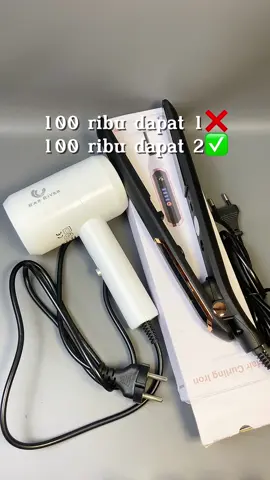 Kapan lagi 100 ribu dapet 2 barang sekaligus + gratis ongkir bisa COD bayar ditempat🛍️ #catokanrambut #hairdryer #rekomendasicatokan #hairdryermurah #catokanviral 