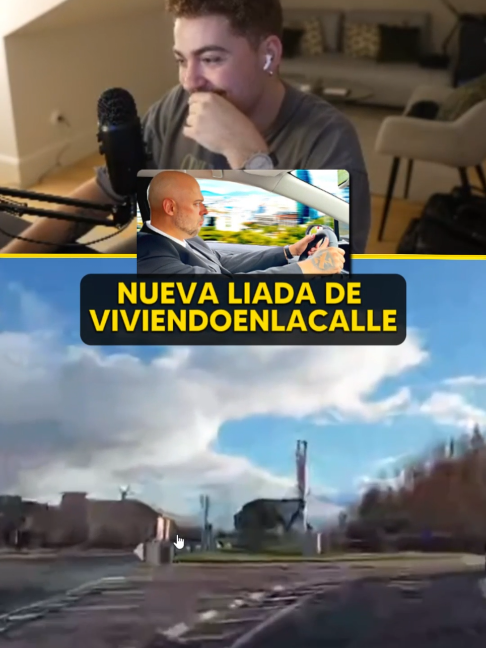 Ha vuelto el mejor en lo suyo 🐐 #grenheir #viviendoenlacalle #rotonda #clips #twitch #irl 