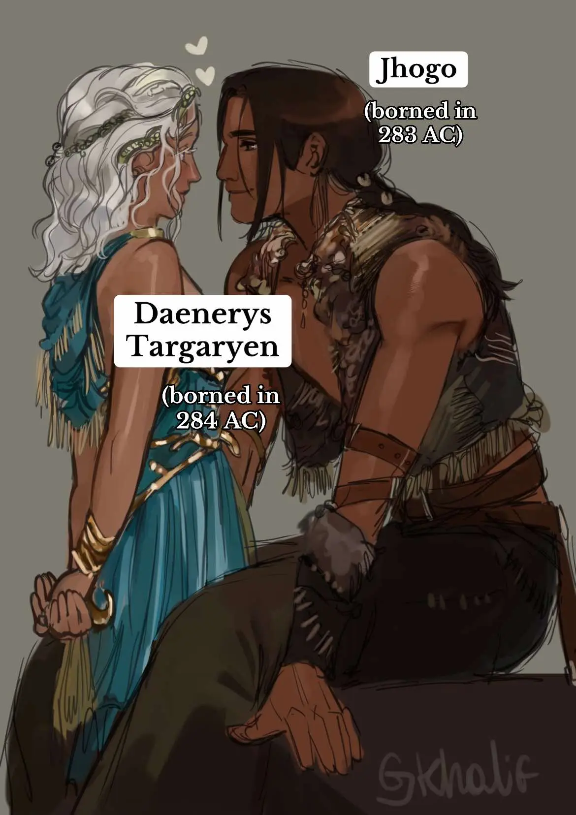 “Jhogo is one of four Dothraki warriors assigned to the khas of Khaleesi Daenerys Targaryen within the khalasar of her husband Khal Drogo. When Viserys Targaryen attacks his sister in the Dothraki sea, Jhogo uses his wh*p to separate them. After Daenerys hatches three dragons in Drogo's pyre and emerges unharmed from the flames, Jhogo is the first of her three bl*odriders to accept. He lays his arakh at her feet, and declares Daenerys 