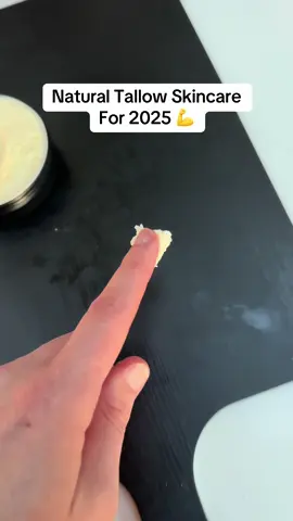 Using natural beef tallow moisturiser for 2025 #beeftallow #tallow #moisturiser #naturalskincare #naturalskincareproducts #tiktokmademebuyit 