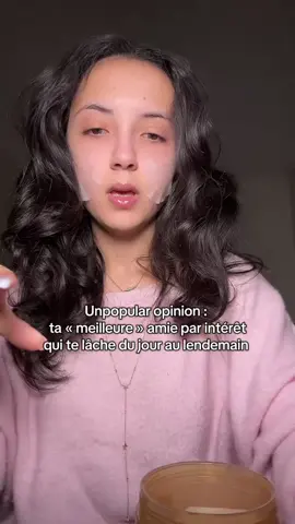 ça a mis du temps à sortir mais fallait que ça sorte un jour🥲#friendship #friends #advice #adviceforgirls #girls #girlssupportgirls #unpopularopinion #hottopic #grwm 