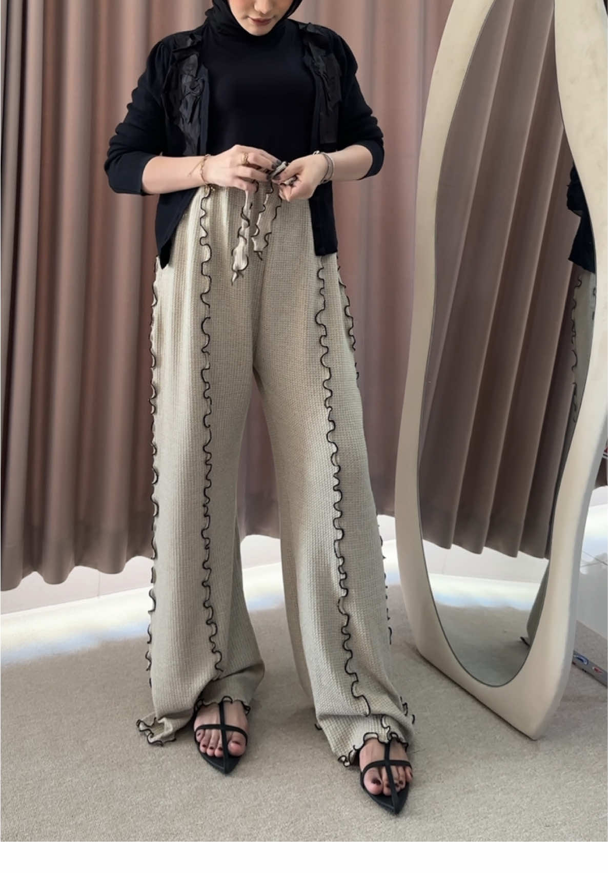 Kulot highwaist lucu bgtt🎀🩶 #fyp 